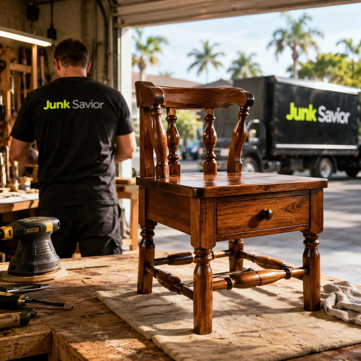 Restored furniture